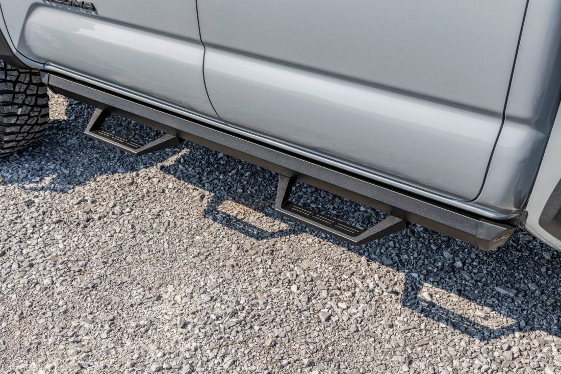 Rough Country SRL2 Adjustable Aluminum Steps for 2005-2023 Toyota Tacoma - 71096 - Image 8