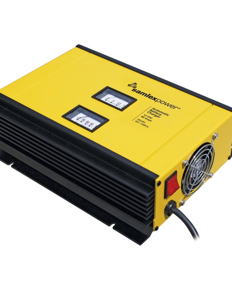 SamlexPower SEC-1280UL Sec UL Series 80A Battery Charger