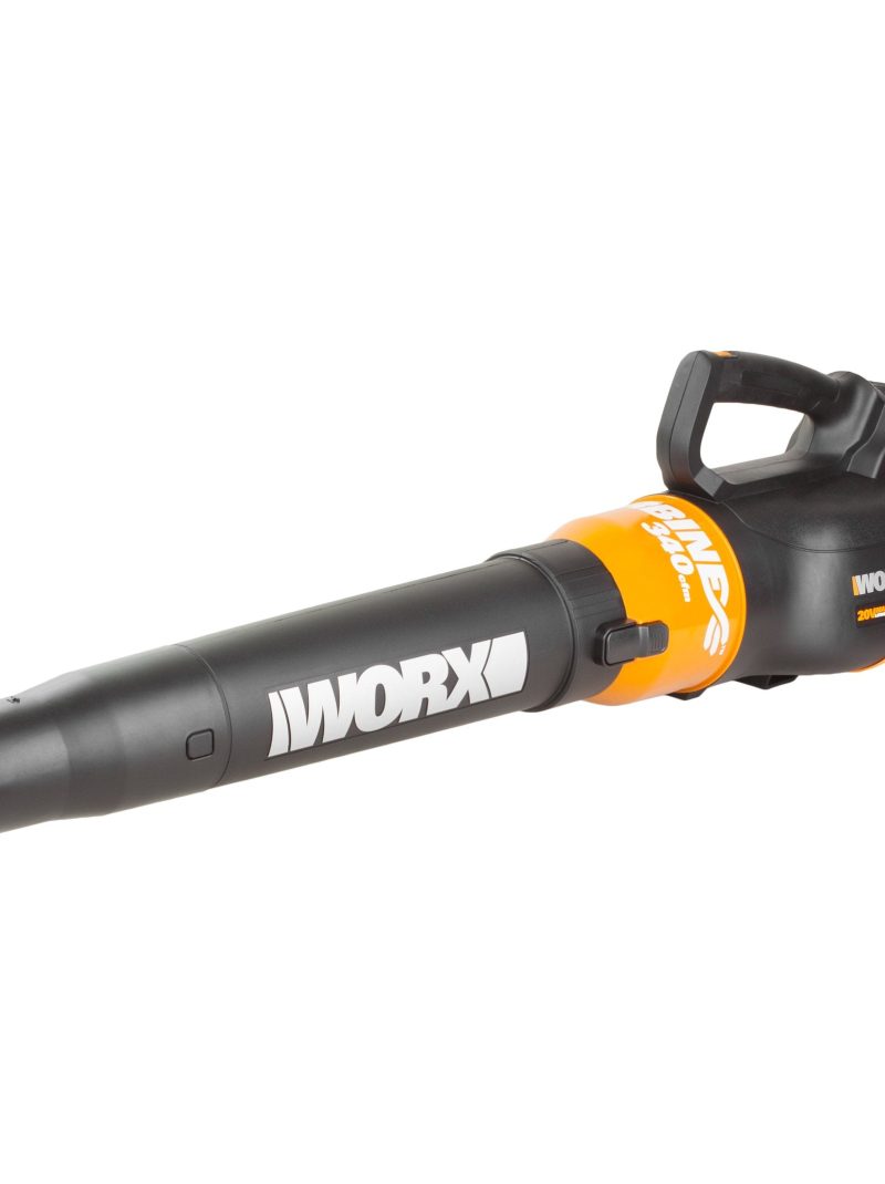 WORX WG546 TURBINE 20V PowerShare 2-Speed Cordless Battery-Powered Leaf Blower