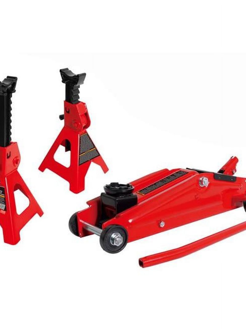 Big Red 8087693 3 Ton Hydraulic Automotive Floor Jack, Black & Red