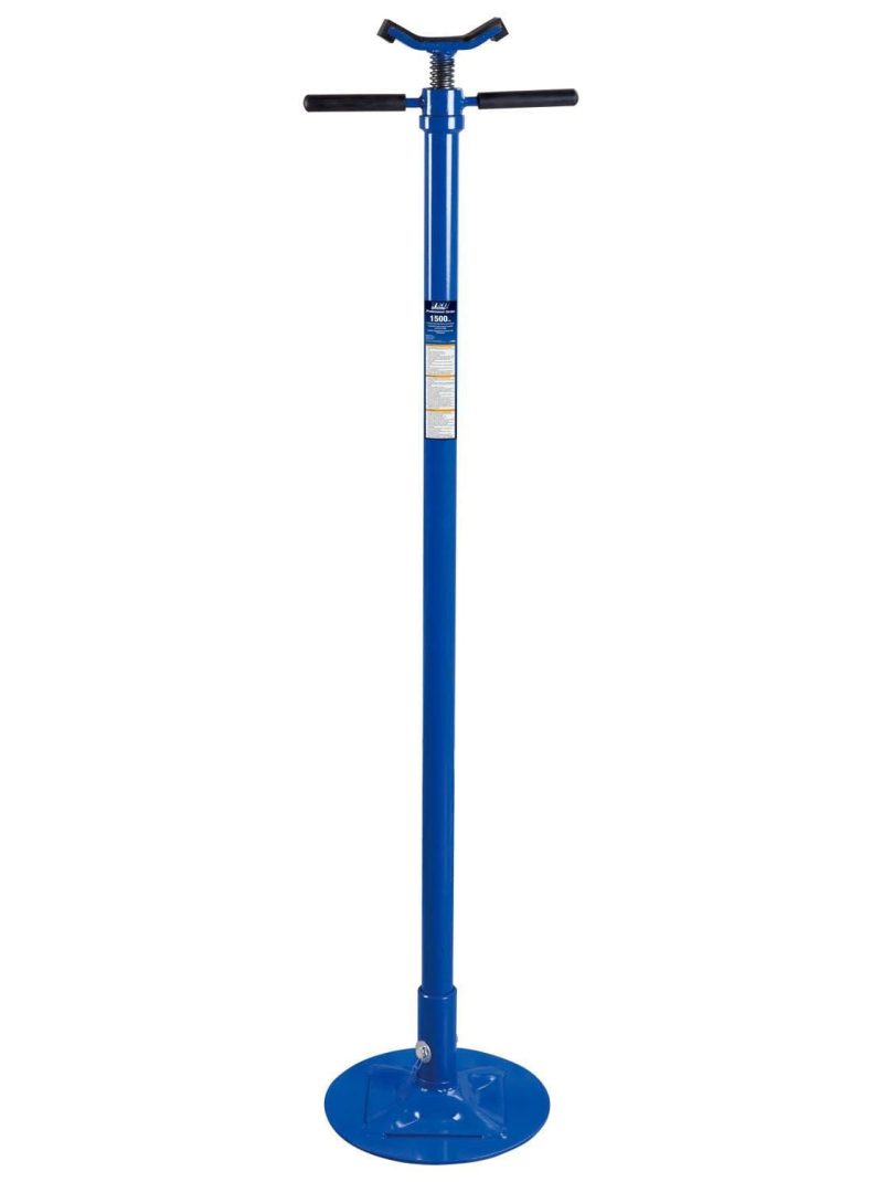 TEQ Correct Professional 3/4 Ton H-Position Jack Stand: Designed Heavy Duty Trucks, Range: 53-1/2" to 80"