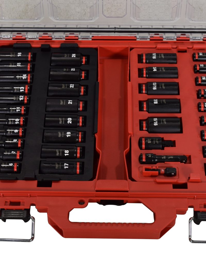 Milwaukee Impact Duty 3/8" Drive 36-Piece Metric and SAE Socket Set