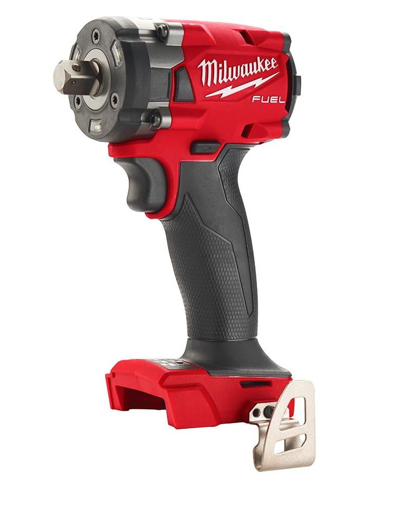 Restored Milwaukee 2855P-20 M18 FUEL 1/2 Compact Impact Wrench w/ Pin Detent Bare Tool (Refurbished)