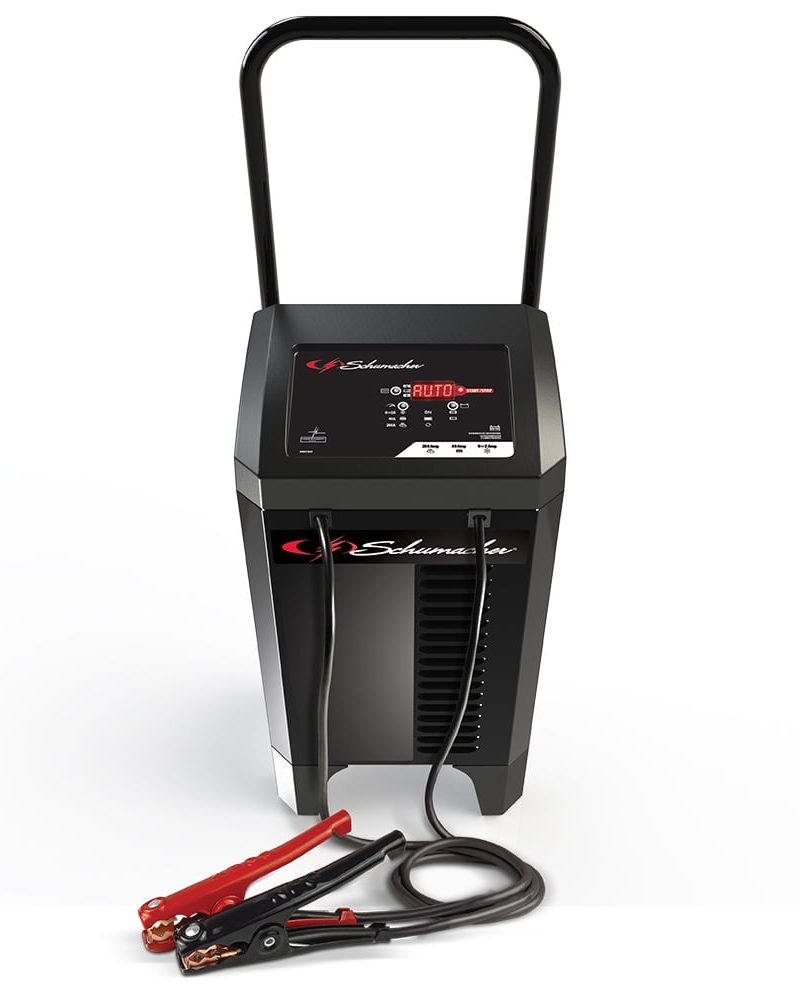 Schumacher Electric Battery Charger with Engine Starter, Boost, and Maintainer - 200 Amp/40 Amp, 12V - for Cars, Trucks, SUVs and RV Batteries