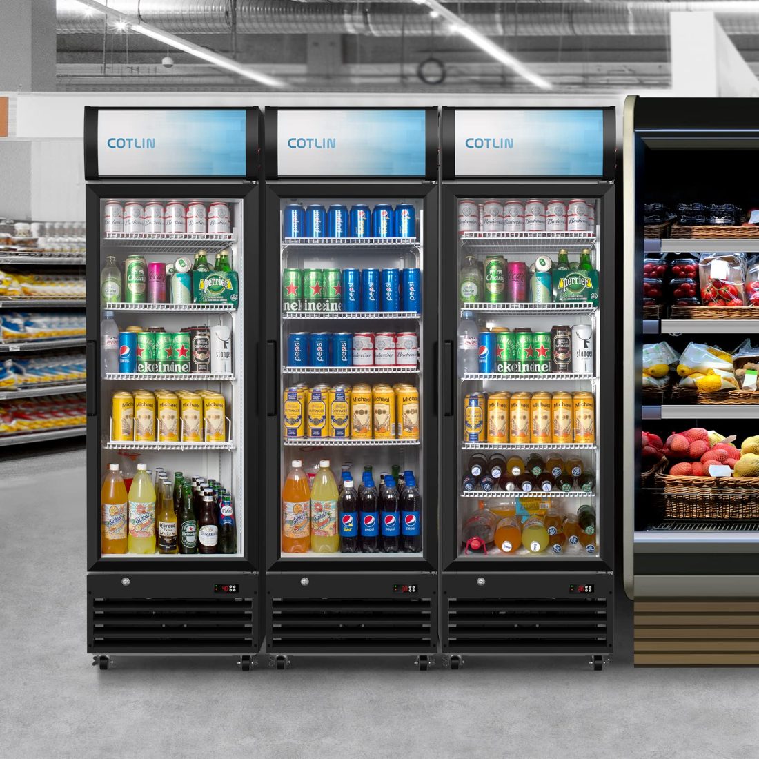 COTLIN Commercial Merchandiser Refrigerator Lighting - Image 5