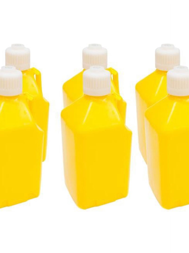 Scribner 5 gal Utility Jug, Yellow - Case of 6