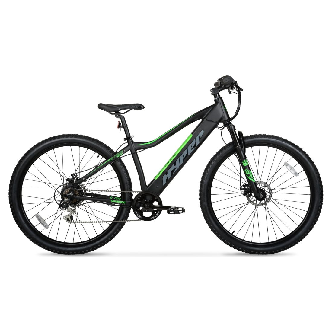 Hyper Bicycles 29" 36V Electric Mountain Bike for Adults, Pedal-Assist, 250W E-Bike Motor, Black - Image 20