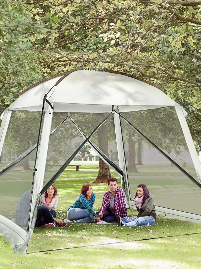 Outsunny Screen Tent, 10' x 10' Screen House Room with UV50+ Protection