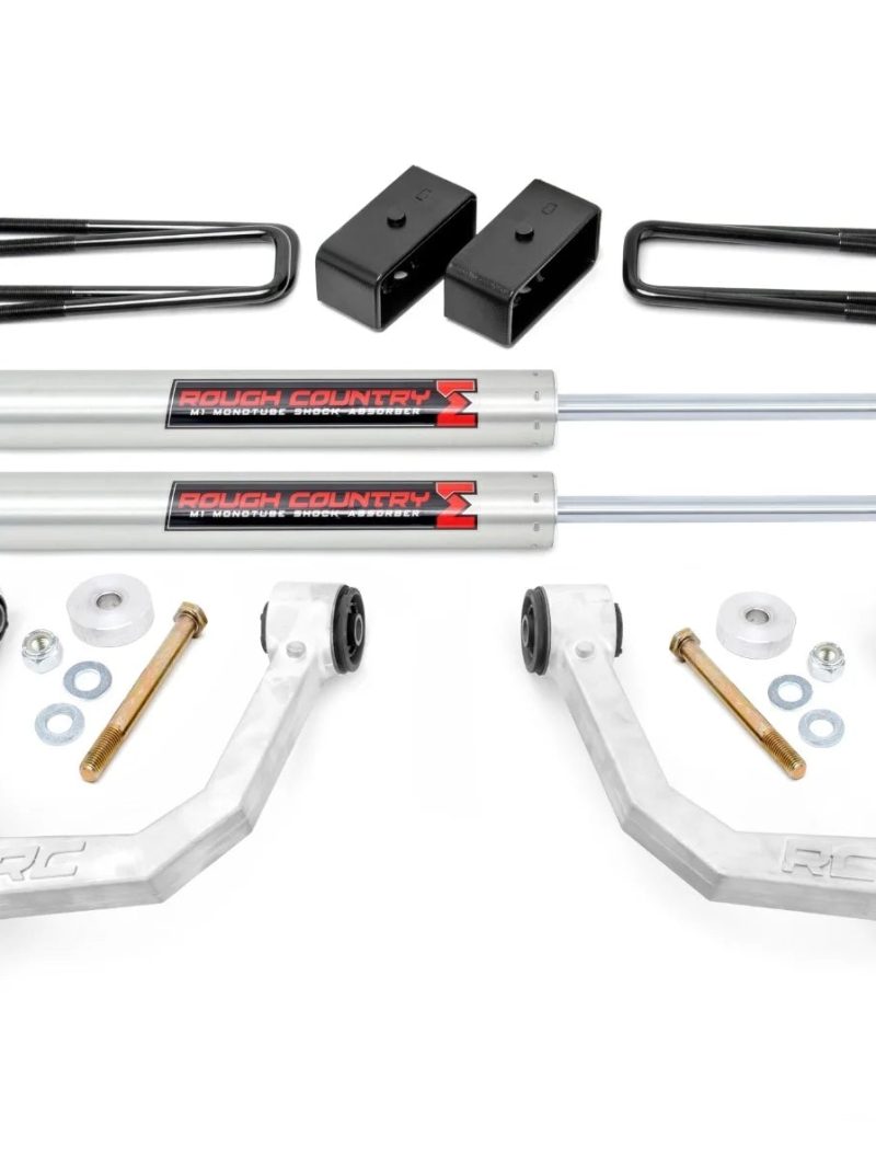 Rough Country 3.5" Bolt-On Lift Kit w/M1 Struts for 2005-2023 Tacoma - 74240