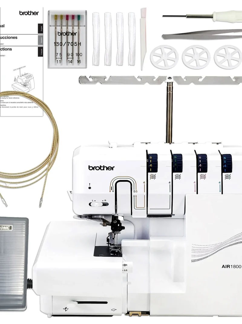 Brother Air1800 Air Serger with Jet-Air Threading