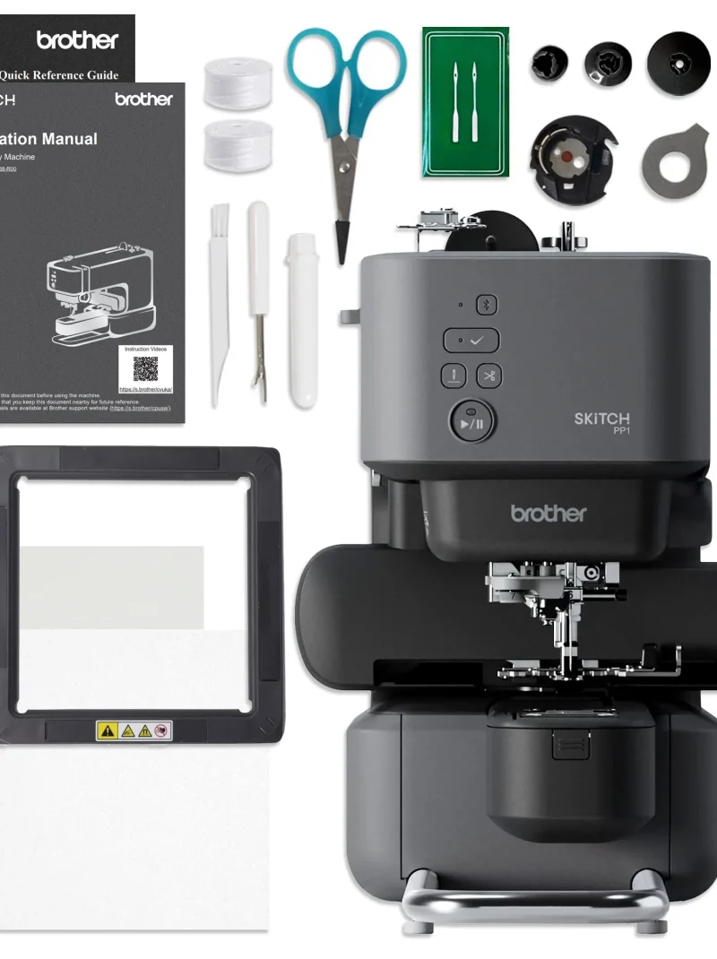 Brother Skitch PP1 4′′ x 4′′ Embroidery Machine with Artspira Studio