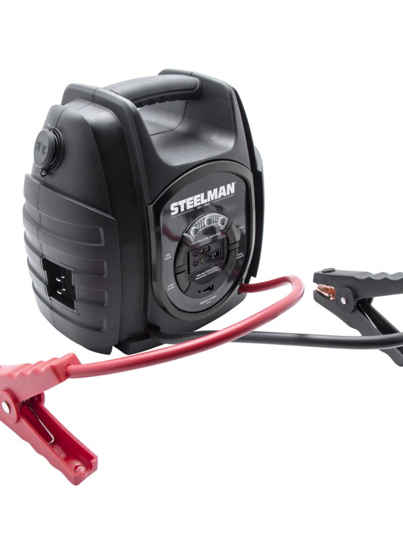 STEELMAN 60018 600A Li-Ion Jump Start Power Bank with Memory Saver Cord