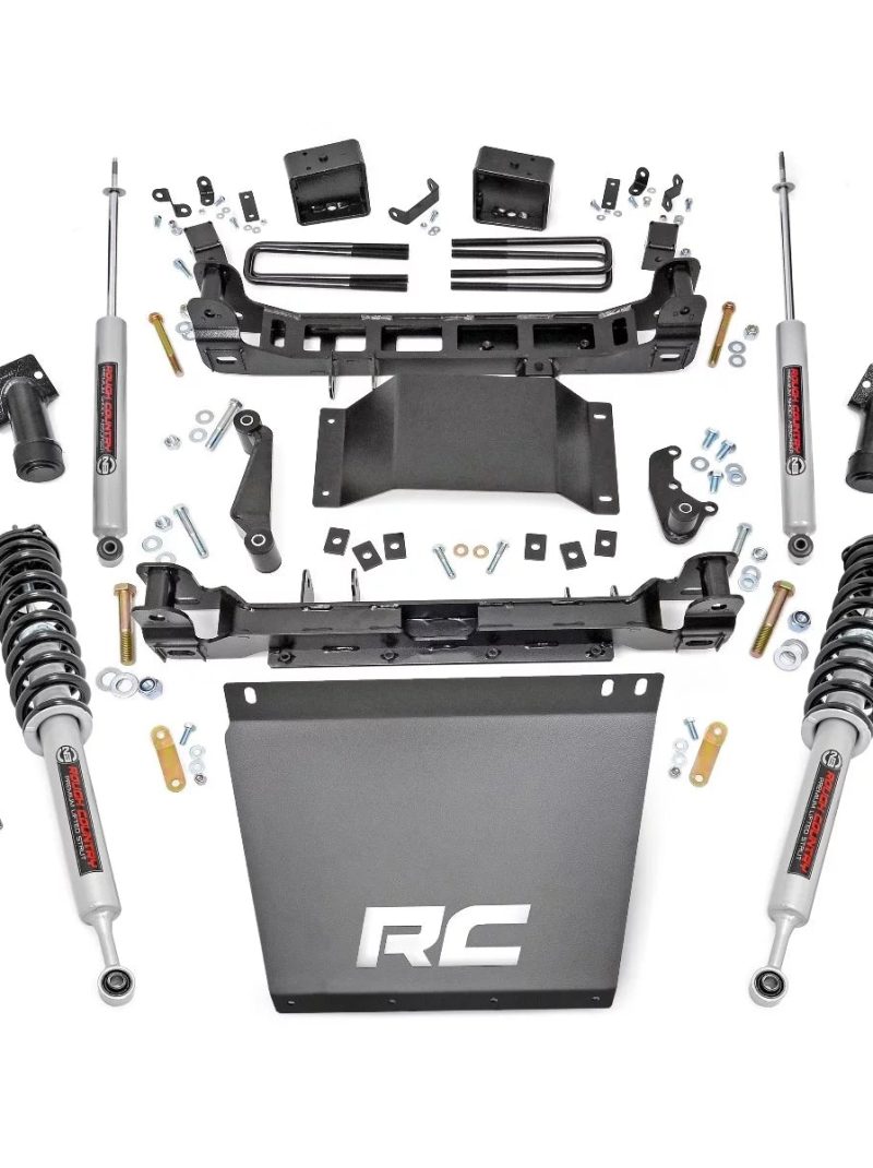 Rough Country 6" Lift Kit w/M1 Struts for 2016-2023 Toyota Tacoma 4WD - 75840