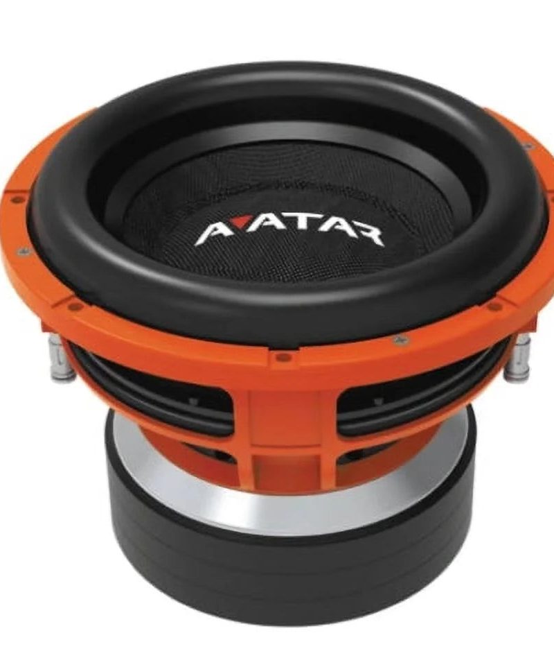 Avatar Tsunami STU-1246-D1 Orange 6000 Watts Peak 1-Ohm 12" Subwoofer
