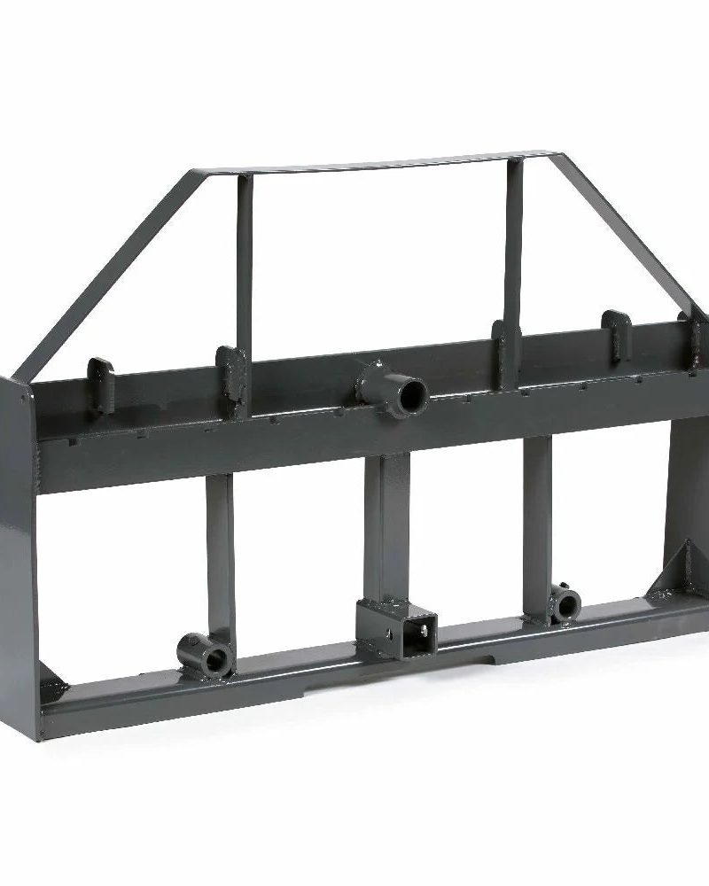 Titan Attachments UA USA Made Grey Pallet Fork Frame Attachment, Rated 4,000 LB