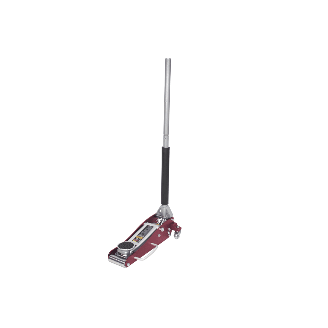 K Tool International 63094 1.5 Ton Low Profile Service Floor Jack for Garages, Repair Shops, and DIY, 3,000 lbs. Capacity, Aluminum/Steel Hybrid, Hydraulic Lifting Range 3.15" - 14", Red/Silver - Image 5