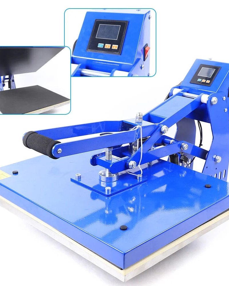 For T-shirt Auto Open Heat Press Machine 16"x 20" Clamshell Sublimation Transfer
