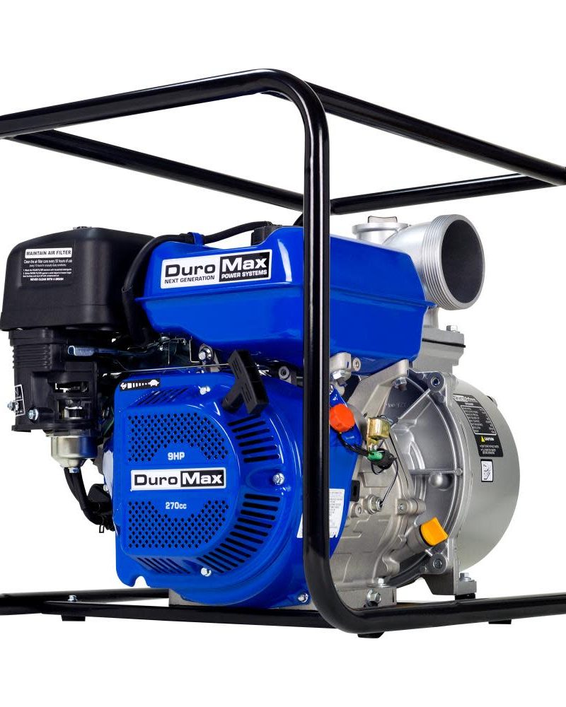 DuroMax270cc Gasoline Powered 4-in Water Pump