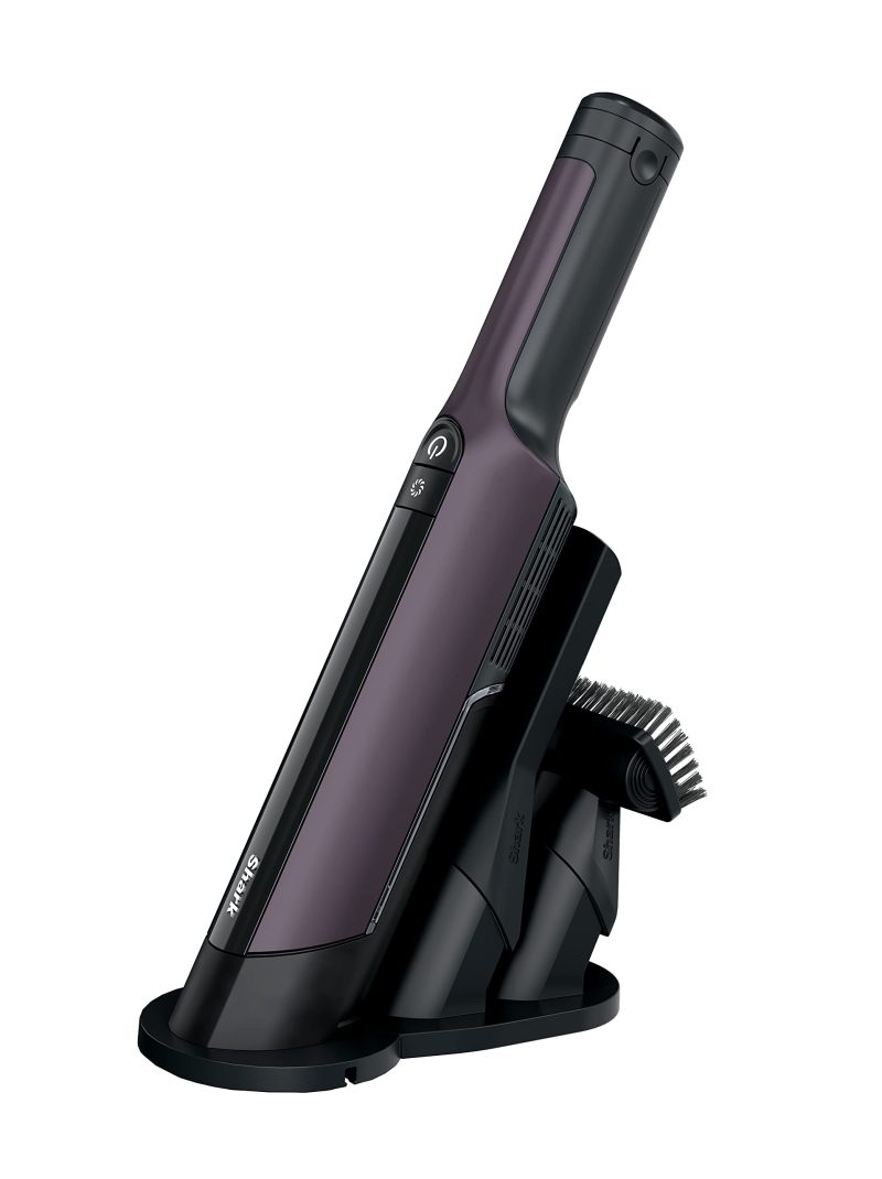 Shark WV410PR WANDVAC Cordless Hand Vacuum, Ultra-Lightweight & Portable with Powerful Suction & Tools for Pets, Designed for Car & Home, Violet
