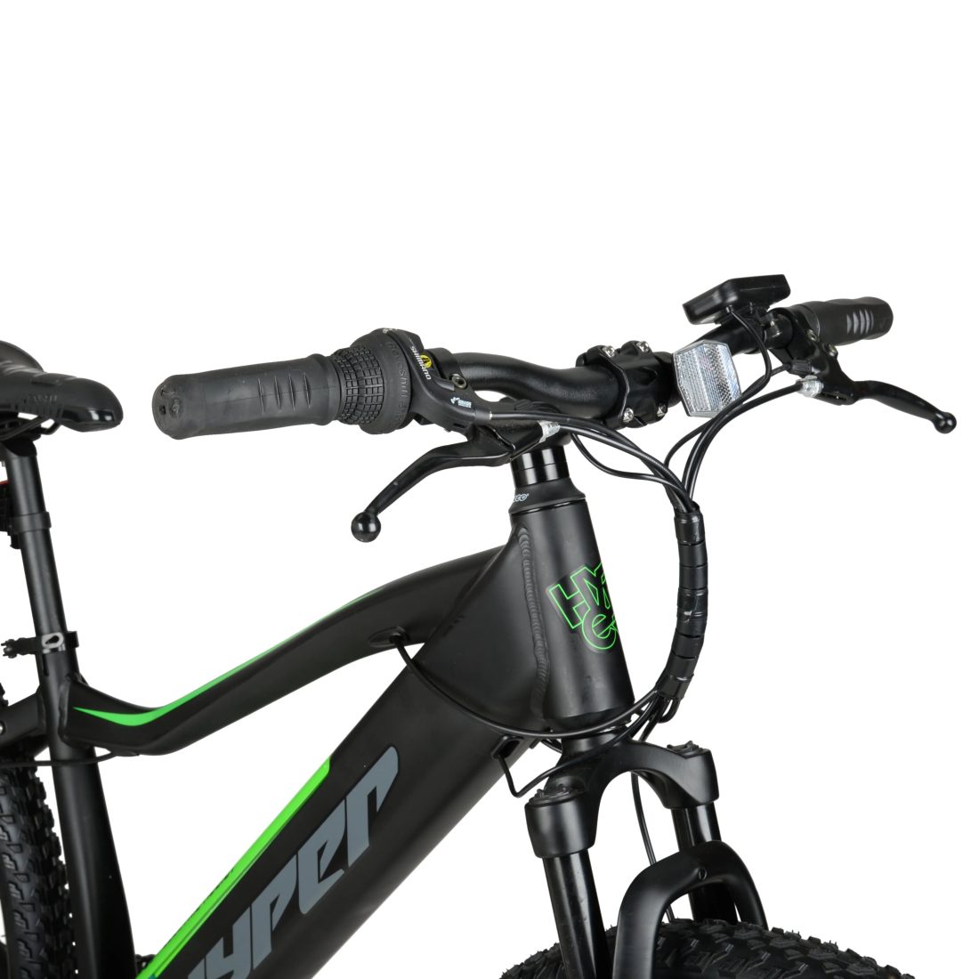 Hyper Bicycles 29" 36V Electric Mountain Bike for Adults, Pedal-Assist, 250W E-Bike Motor, Black - Image 8