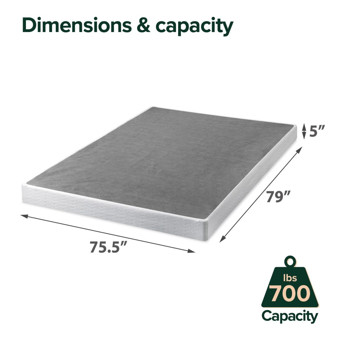 Zinus Mattress Foundation structure assembly - Image 2