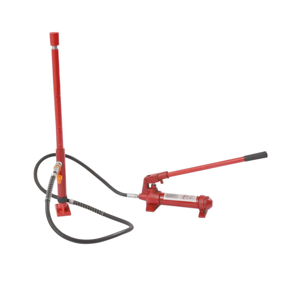 Miumaeov 4 Ton Porta Power Kit, 59 in Oil Hose Hydraulic Car Jack Ram 4.9 inch Lifting Height Autobody Frame Repair Power Tools for Truck Bed Unloader Farm Hydraulic Equipment Construction - Image 6