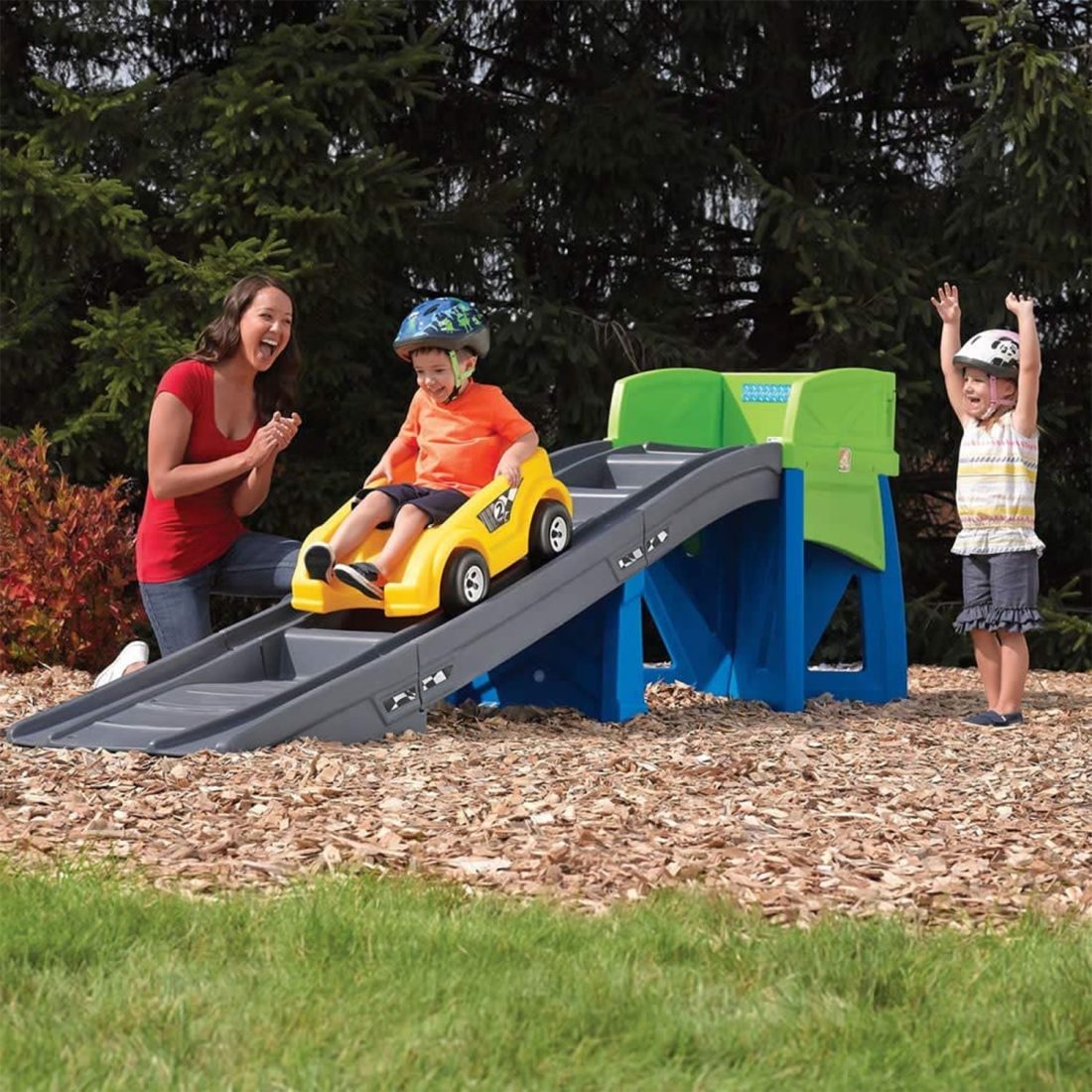 Step2 Extreme Roller Coaster Ride On Toy for Kids with Climbing Stairs - Image 7