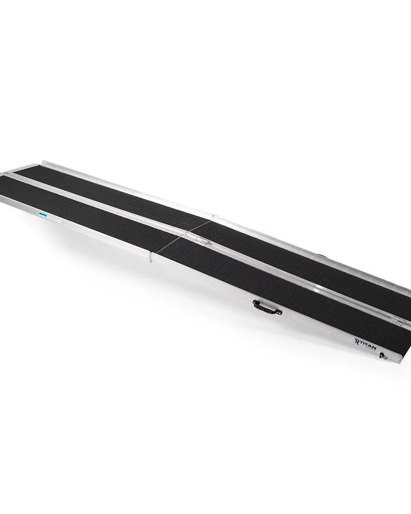 Titan Ramps 10' Multi-Fold Aluminum Wheelchair Ramp - 600 lb. Capacity
