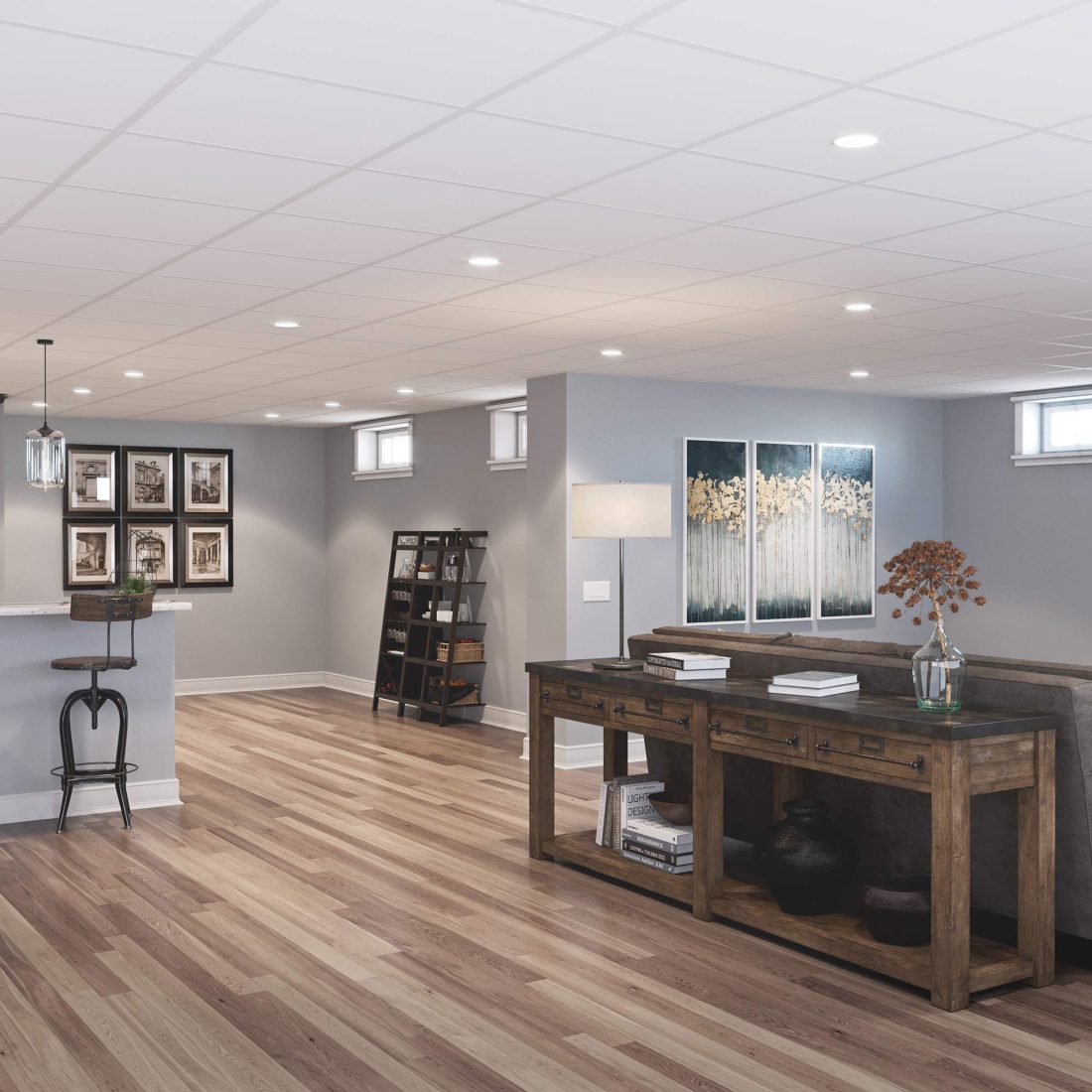 Genesis Smooth White Ceiling Tiles - Image 2