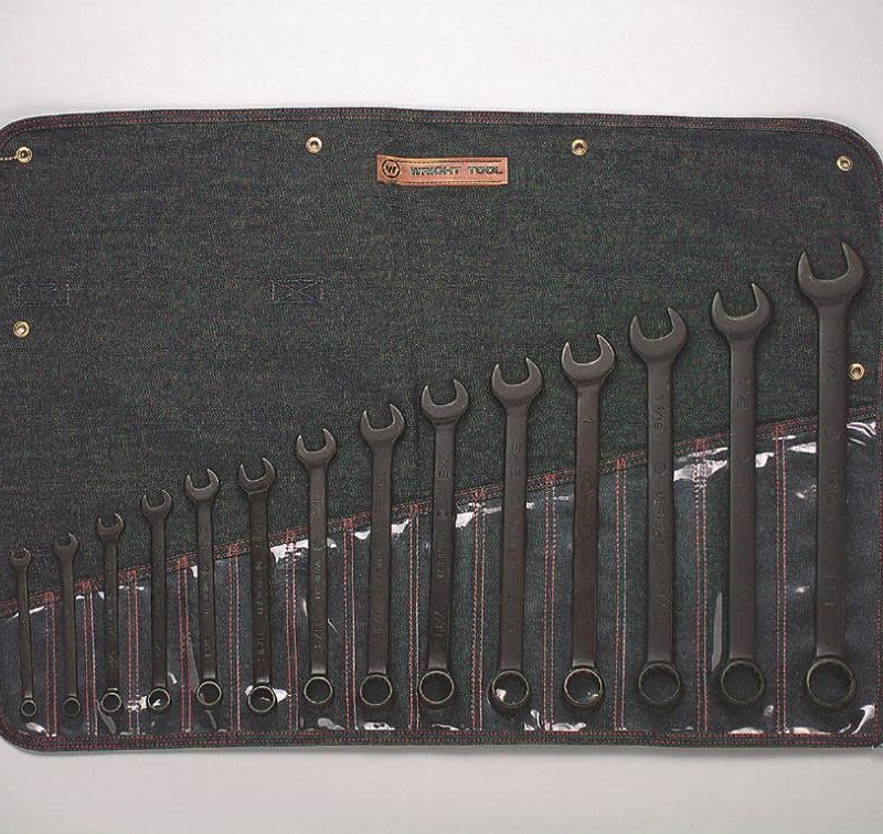 Wright Tool 14 Pc. 12 Pt Black Combination Wrench Set 3/8 To 1-1/4 In.