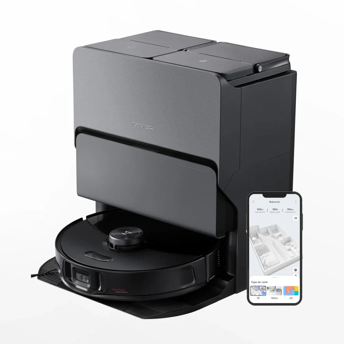 roborock S8 MaxV Ultra Robot Vacuum & Sonic Mop, 10000 Pa Suction