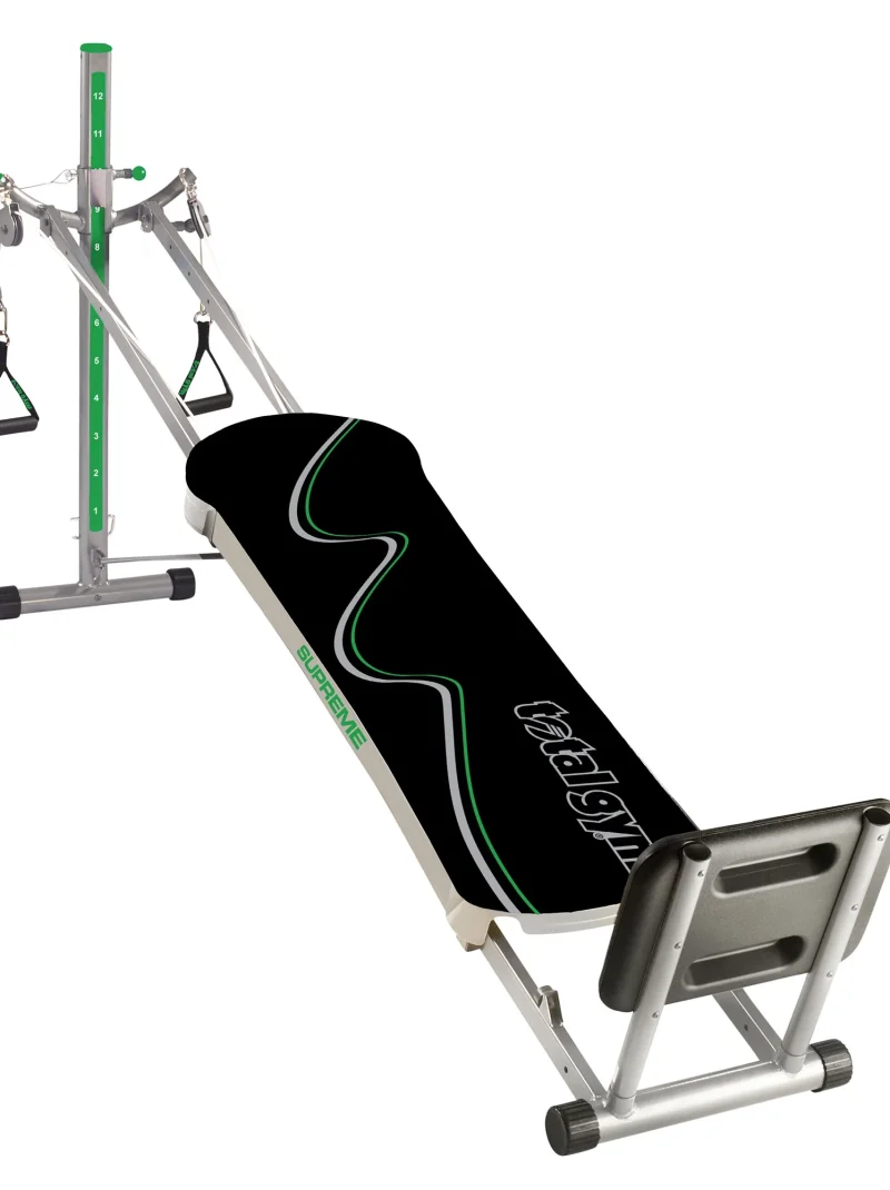 Total Gym APEX Indoor Full Body Training Home Gym Machine w/ Accessories