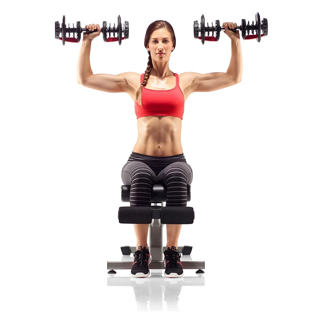 BowFlex SelectTech 552 Dumbbells, Adjustable, Pair - Image 4