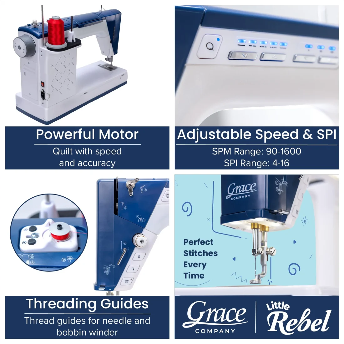Little Rebel Sewing and Quilting Machine - Image 5