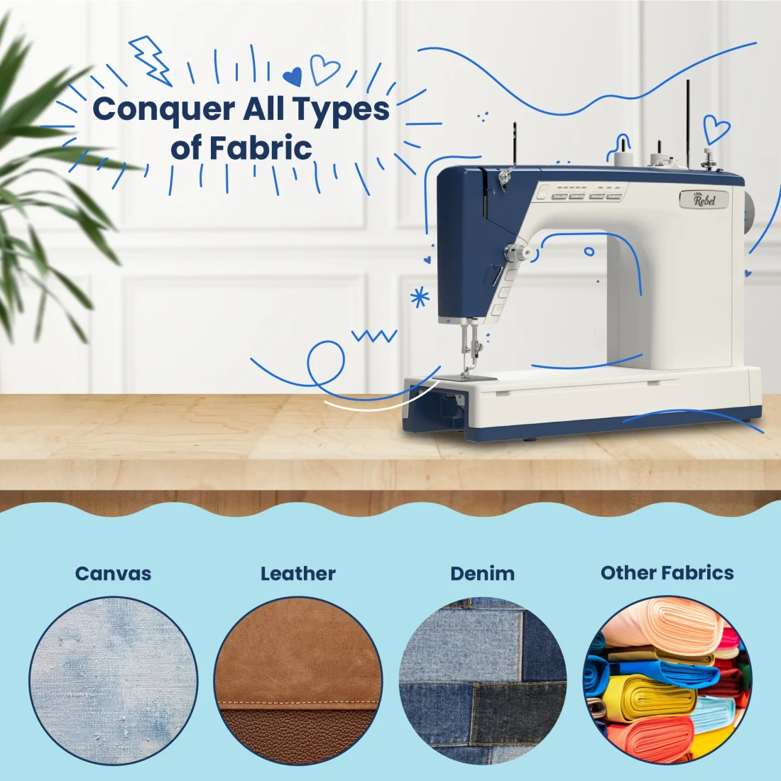 Little Rebel Sewing and Quilting Machine - Image 6
