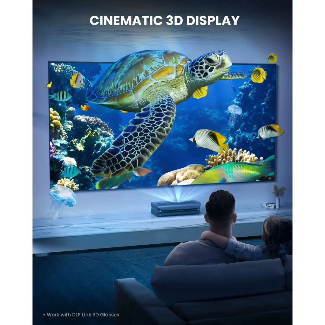 AWOL VISION LTV-2500 4K UHD Ultra Short Throw Triple Laser Projector - Image 8