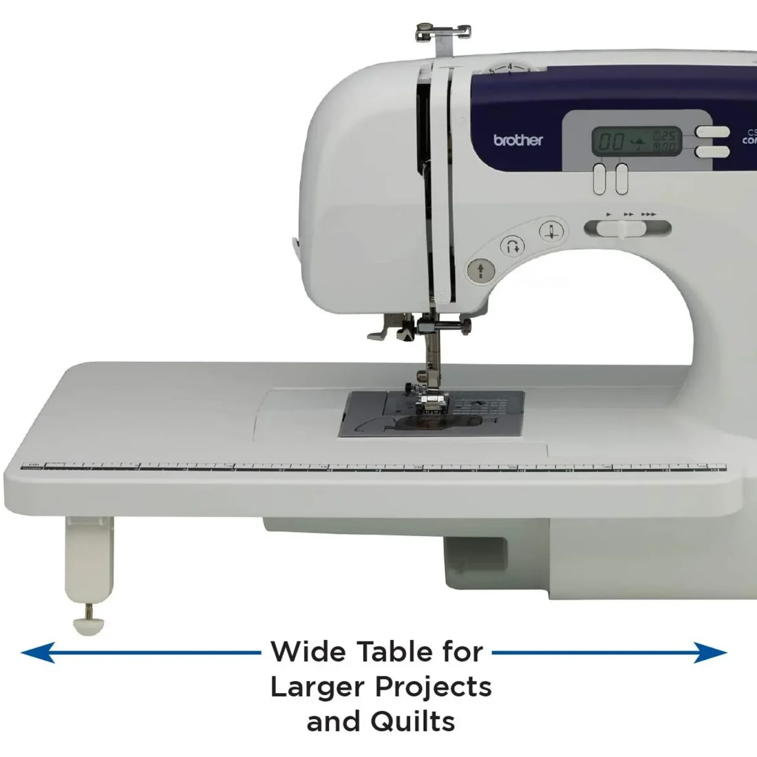 Brother CS6000i 60 Built-in Stitches Sewing and Quilting Machine with Wide Table - Image 6