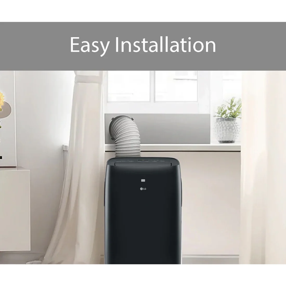 LG Electronics 8,000 BTU (12000 BTU ASHRAE) 350 Sq ft New Portable Air Conditioner, LP0821GSSM - Image 11