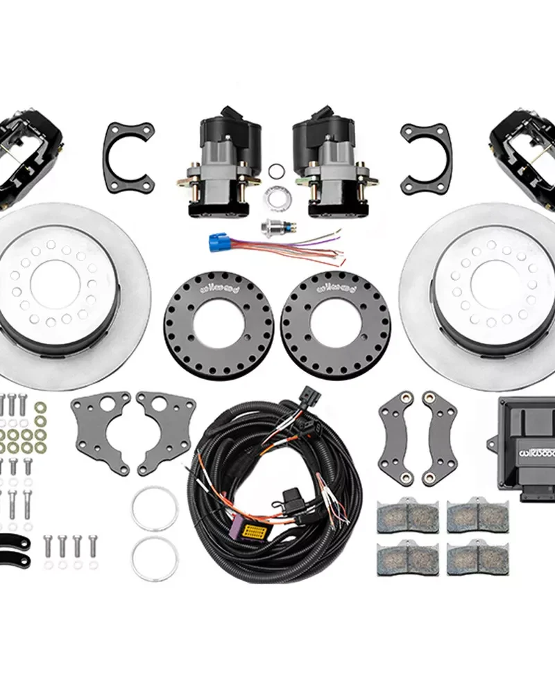 Wilwood Rear Disc Brake Kit Dynalite Forged With Electronic Parking Brake