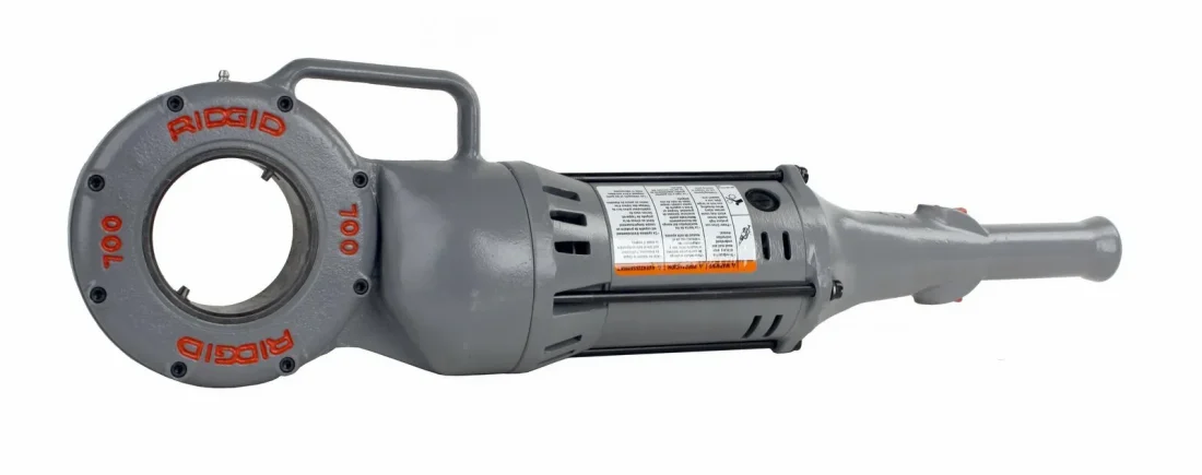 High-Torque Industrial Portable Pipe Threader – RIDGID 700 Power Drive | Durable, Compact, and Built for Heavy-Duty Threading Jobs - Image 2