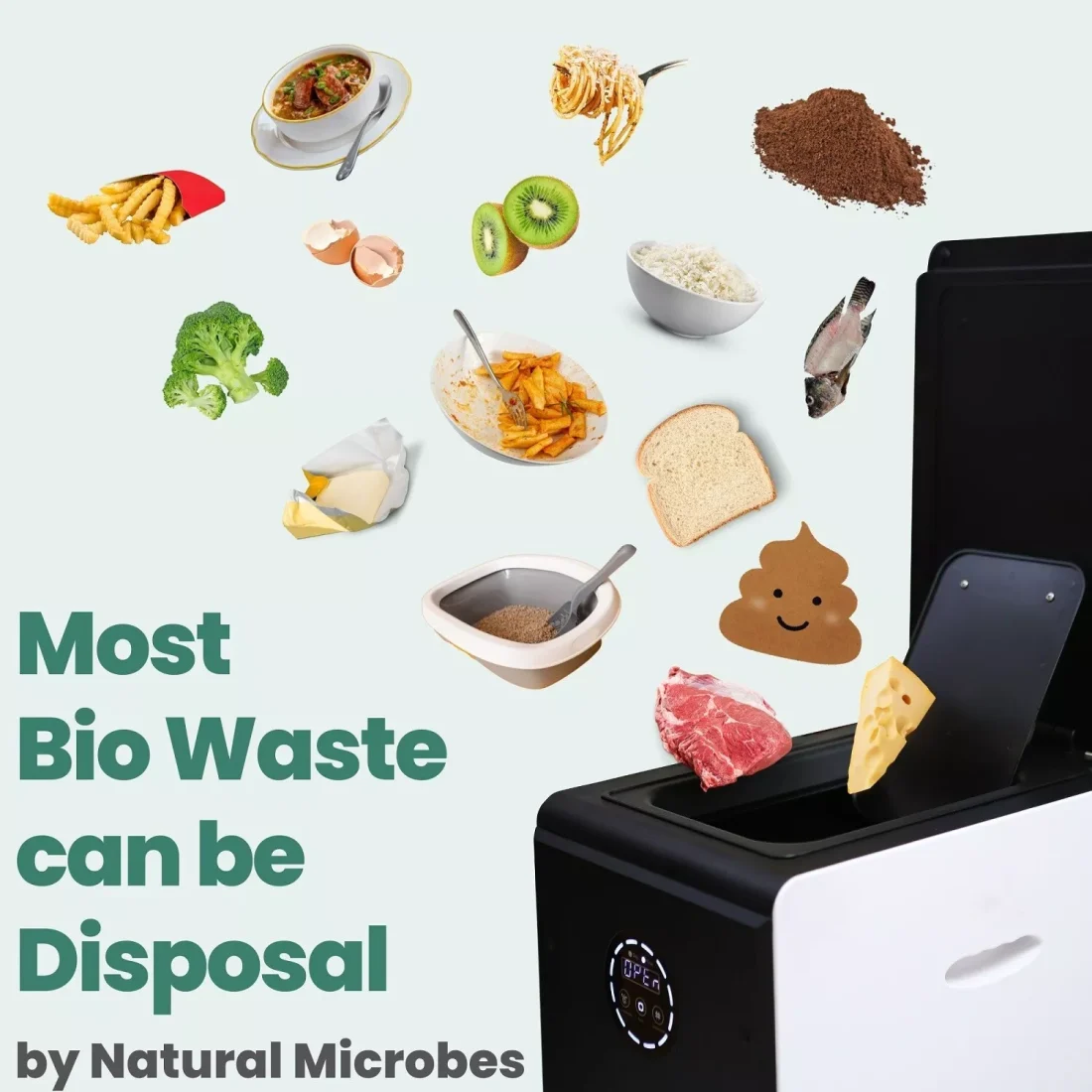 Revolutionary GEME 19L Electric Composter – Real Composting, Silent & Odorless, No Filter Replacement, 95% Waste Reduction - Image 7
