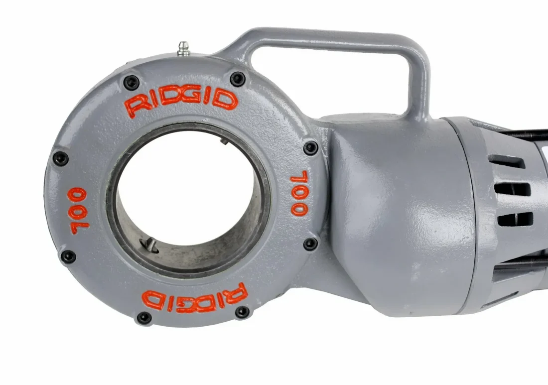 High-Torque Industrial Portable Pipe Threader – RIDGID 700 Power Drive | Durable, Compact, and Built for Heavy-Duty Threading Jobs - Image 4