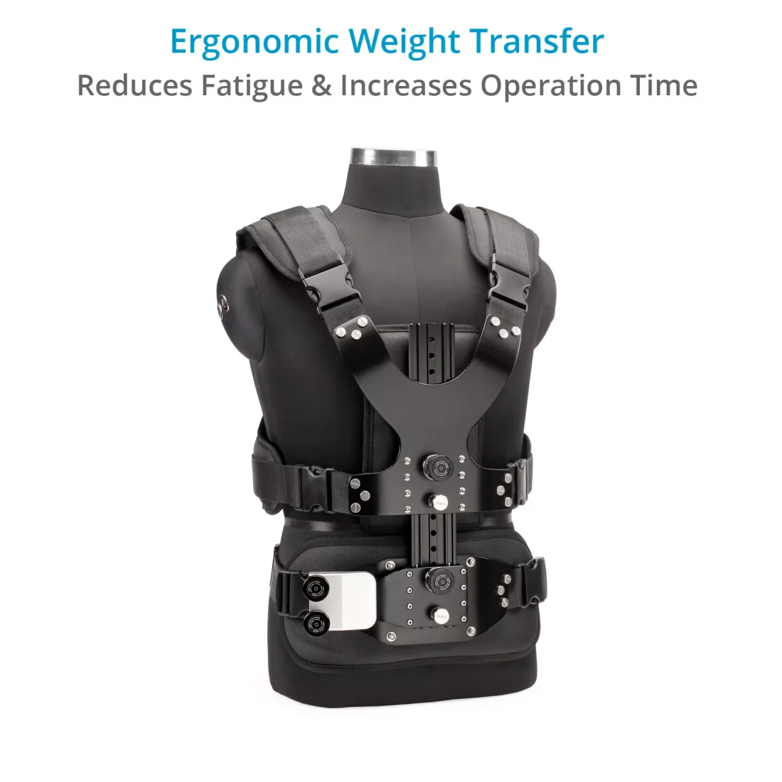 Flycam Zest Pro Electronic Video Camera Stabilizer with Vista-II Arm Vest - Image 7