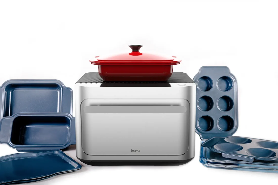 Brava Smart Countertop Oven -Silver Chef’s Choice Bundle