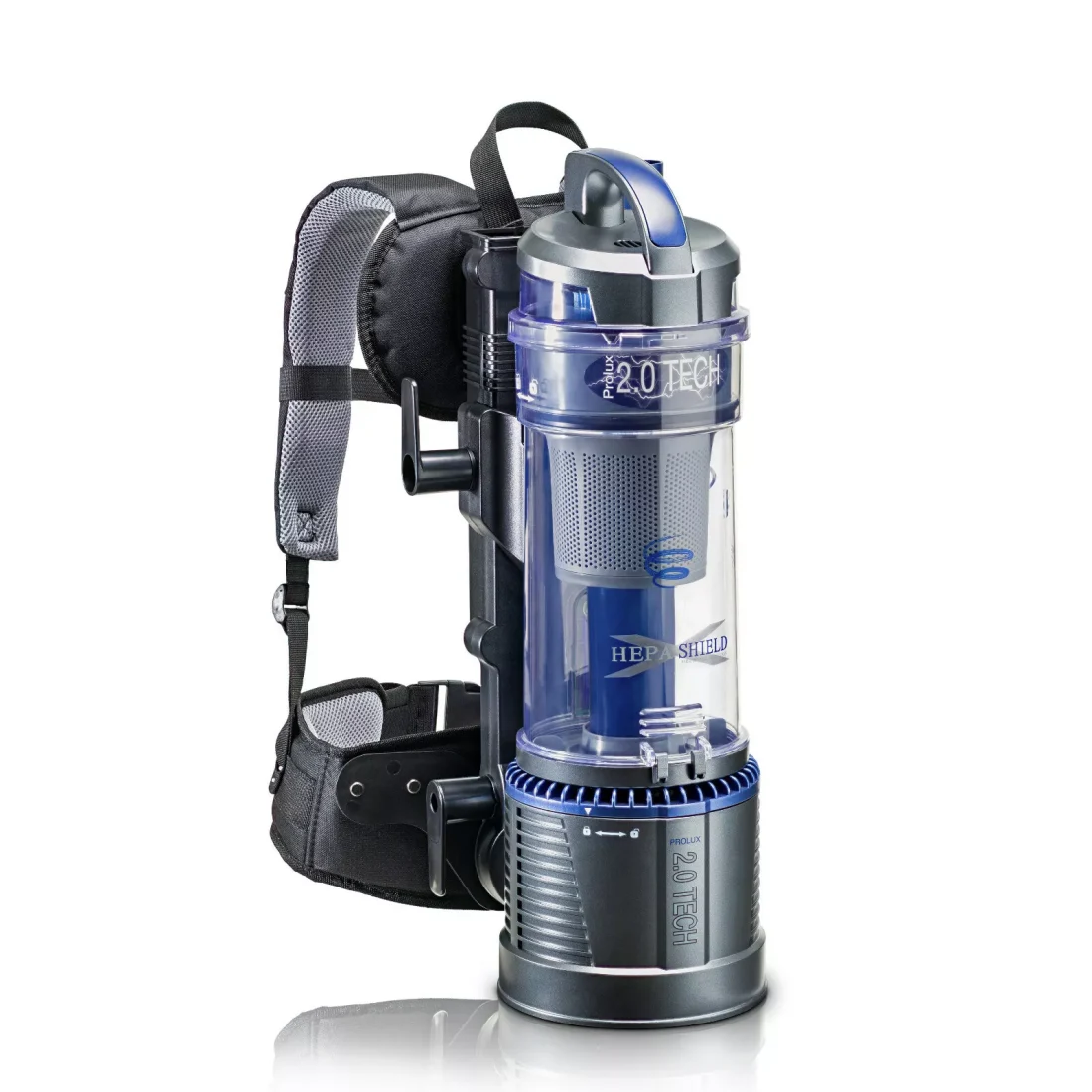 Lightweight Prolux 2.0 Bagless Backpack Vacuum Cleaner Electric Powerhead - Image 6