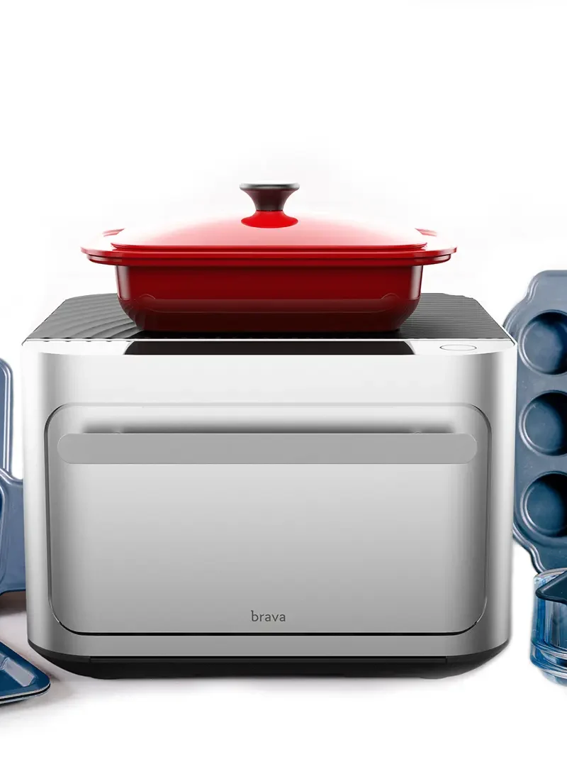 Brava Smart Countertop Oven -Silver Chef’s Choice Bundle