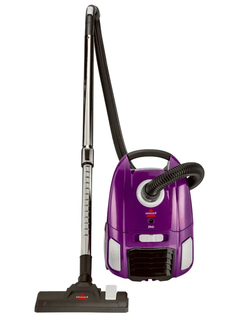 Bissell Zing Bagged Lightweight Portable Multisurface Canister Vacuum Cleaner