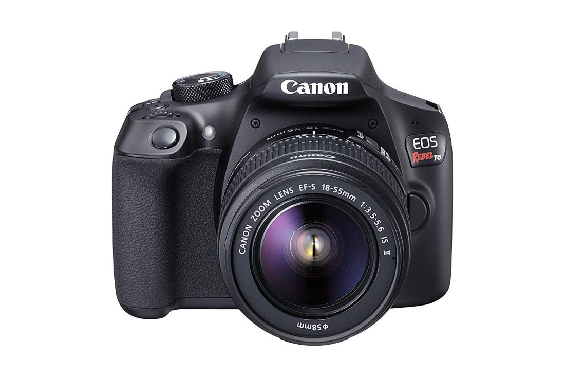 Canon T6 Digital SLR Camera Kit with EF-S 18-55mm
